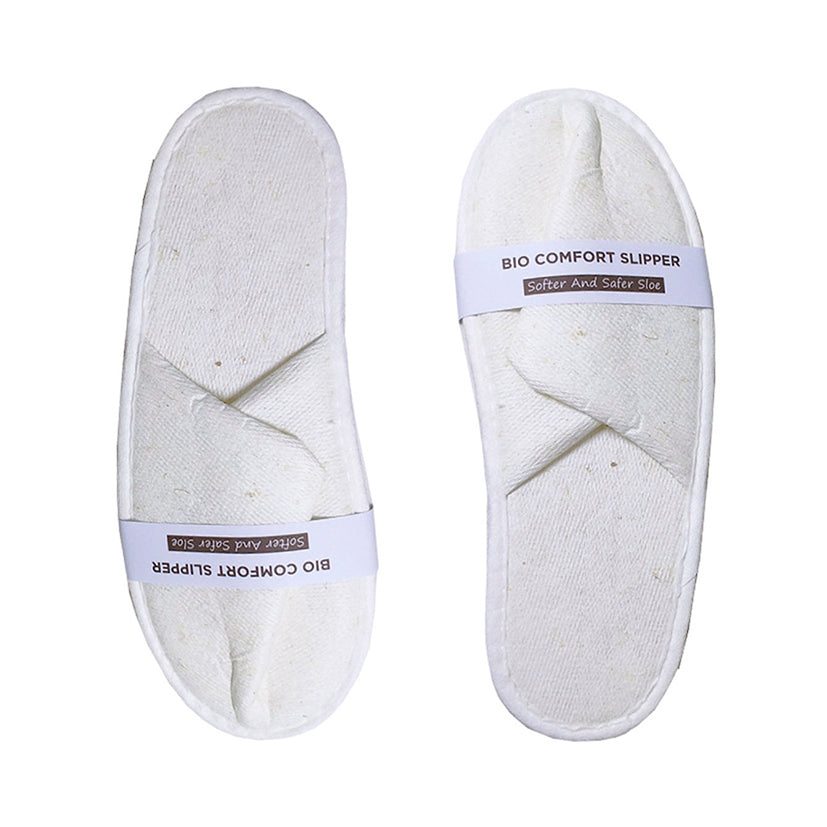 Pantufla Hotel Material  natural hecha a pedido