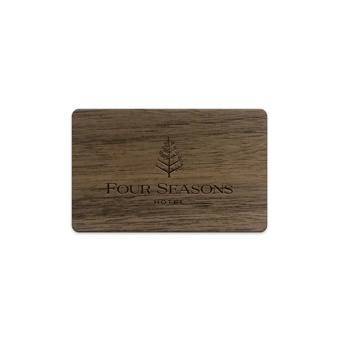 Tarjeta RDIF Madera Natural a Pedido allpaka 
